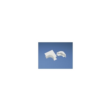Panduit RACEWAY NONMETALLIC SINGLELD3 POWER RATED INSIDE CORNER, PK 10 ICFX3WH-X